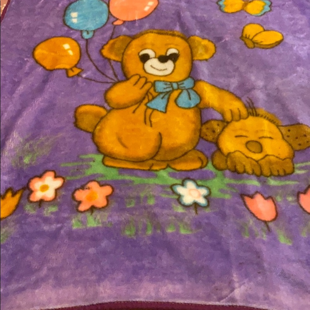 Crib blanket
